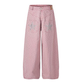 Omirad “Polka Star Wide-Leg Pants”