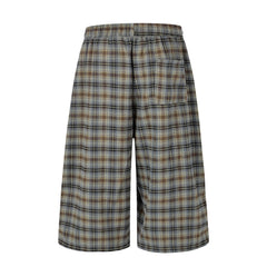 Omirad Plaid Lounge Shorts