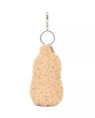 Jellycat Peanut keychain bag charm