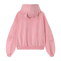 Omirad Gradient Graphic Zip Hoodie