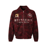 Omirad Burnout Effect Zip Hoodie