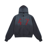 Omirad “47” Zip-Up Hoodie