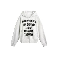 Omirad “Every Single Day” Zip-Up Hoodie