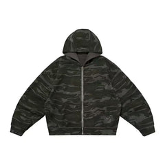 Omirad Reversible Camo Zip-Up Hoodie