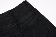 Omirad Double-Waist Washed Wide-Leg Jeans