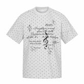 Omirad “Allover Micro-Print Graphic Tee”