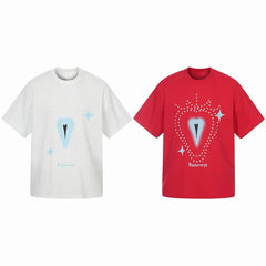 Omirad “Crystal Heart Graphic Tee”