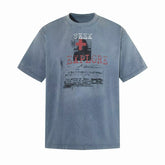 Omirad “Seek & Explore Washed Graphic Tee”