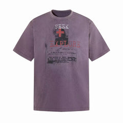 Omirad “Seek & Explore Washed Graphic Tee”