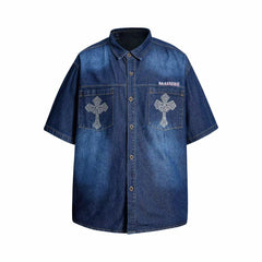 Omirad “Cross Denim Shirt”