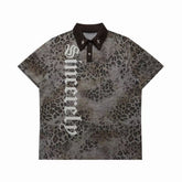 Omirad Leopard Gothic Polo Tee