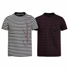Omirad Rhinestone Stripe Tee