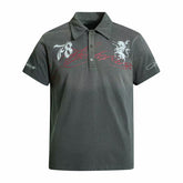 Omirad Vintage Graphic Polo Tee