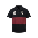Omirad Vintage Color-Block Polo Shirt