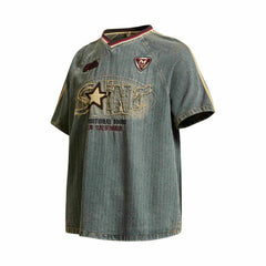 Omirad “Vintage Pinstripe Sport Tee”