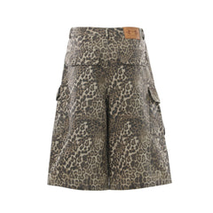 Omirad “Leopard Cargo Shorts”