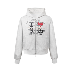 Omirad Graphic Zip Hoodie