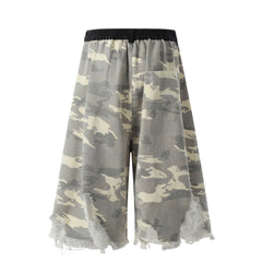 Omirad Camo Distressed Jorts