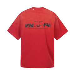 Omirad “Vintage Distressed Graphic Tee”