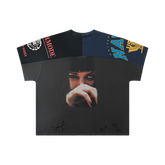 Omirad Distressed Panel Graphic Tee