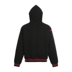 Omirad Sport-Stripe Graphic Fleece Hoodie