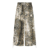 Omirad Leopard Print Wide-Leg Pants