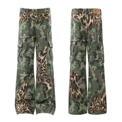 Omirad Leopard Camo Cargo Pants