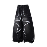 Omirad Star Fade Baggy Jeans