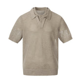 Omirad “Open Knit Polo Tee”