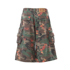 Omirad “Floral Camo Cargo Shorts”