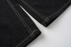 Omirad Star Script Wide-Leg Jeans