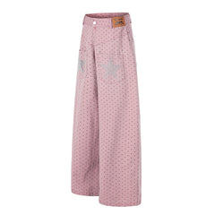 Omirad “Polka Star Wide-Leg Pants”