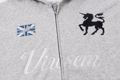 Omirad Unicorn Varsity Zip Hoodie