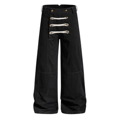 Omirad Military Rope Wide-Leg Pants
