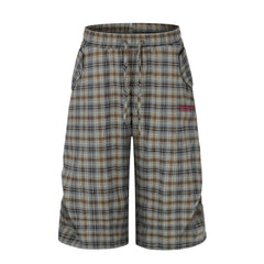 Omirad Plaid Lounge Shorts