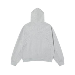 Omirad Structured Panel Zip-Up Hoodie