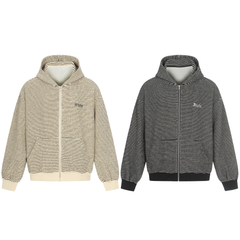 Omirad Striped Zip Hoodie