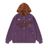 Omirad Vintage Hooded Varsity Jacket