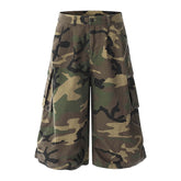 Omirad Camo Wide Cargo Shorts
