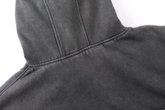 Omirad Full-Zip Masked Washed Hoodie