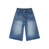 Omirad Clean Cut Denim Shorts