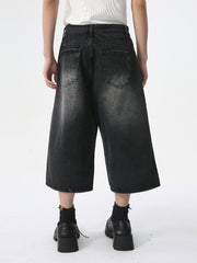 Omirad Clean Cut Denim Shorts
