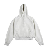 Omirad Essential Half-Zip Cropped Hoodie