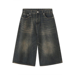 Omirad Clean Cut Denim Shorts