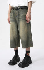 Omirad Clean Cut Denim Shorts