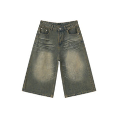 Omirad Clean Cut Denim Shorts