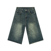 Omirad Clean Cut Denim Shorts