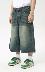 Omirad Clean Cut Denim Shorts