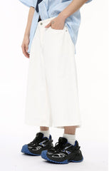 Omirad Clean Cut Denim Shorts