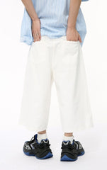 Omirad Clean Cut Denim Shorts